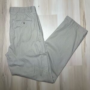 Polo Ralph Lauren Pants Mens 32x32 Khaki Chino Flat Front Preppy Lightweight